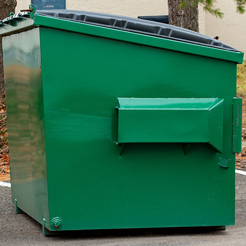 Dumpster Pad Cleaning